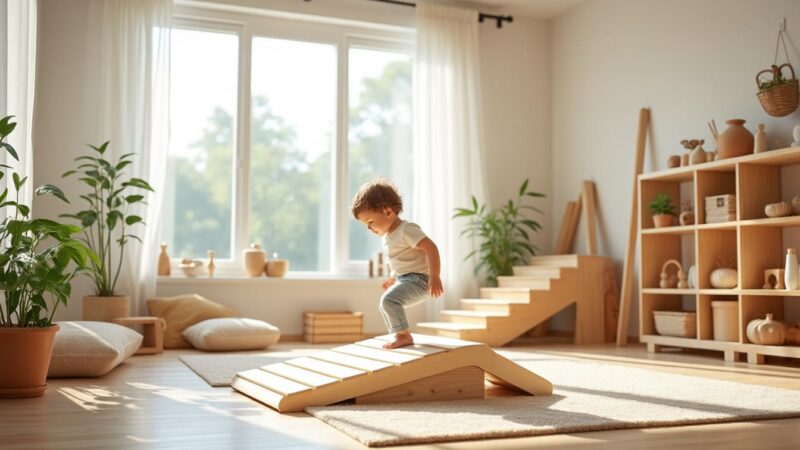 Motricité libre Pikler-Loczy : principes et aménagement de l’espace à la maison