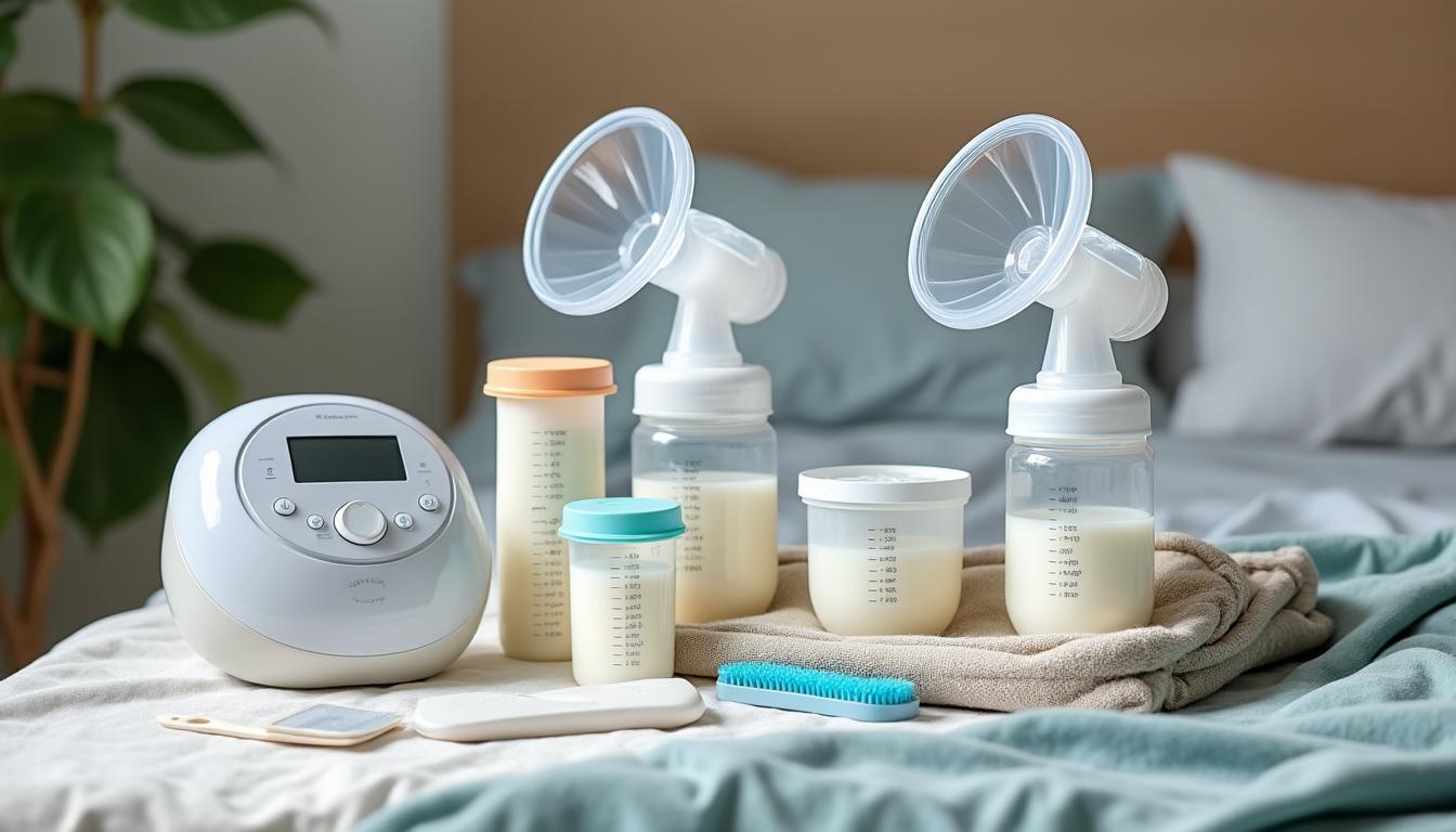découvrez comment choisir entre un tire-lait électrique et manuel, apprenez à les utiliser efficacement et à conserver le lait maternel dans les meilleures conditions.
